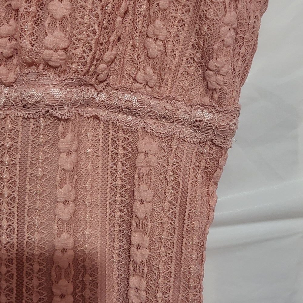 Pink Lace Dress